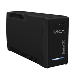 VICA STAMINA 500, NO-BREAK CON REGULADOR INTEGRADO, capacidad de 500 VA / 300 W, certificado NOM, 4 tomas reguladas y respaldadas y 4 con supresor de picos, indicadores LED, 3 años de garantía en partes y 2 años de garantía en baterías, breaker térmico. Tiempo estimado de respaldo 5-7 min a media carga, 2-3 min a carga completa. *El tiempo de respaldo depende de la carga que conectamos al equipo. *Uso recomendado al 80% de su capacidad.
VICA STAMINA 500 NOBREAK 500VA300W 8 TOMAS INDICADORES LED – Vica