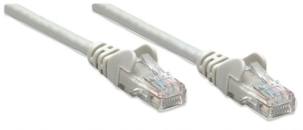 Intellinet CABLE PATCH CAT 6, 1.0M( 3.0F) UTP GRIS - Cable for Conmutador, Módem, Router, Panel de conexión, Enchufe de pared, Dispositivo de red - 1Gbit/s - Cable de conexión - Oro Conector chapado - Oro Contacto chapado - Gris CABLE DE RED PATCH CAT6 RJ45 1.0M GRIS - Intellinet - Image 2