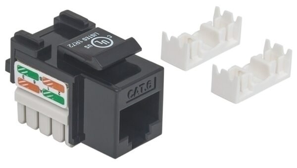 Intellinet 210720 Jack Categoría 6 de Impacto, RJ-45, Negro DE IMPACTO NEGRO - Intellinet - Image 3