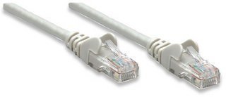Intellinet Cable Patch Cat6 UTP 100% Cobre, RJ-45 Macho – RJ-45 Macho, 5 Metros, Gris RJ45 5.0M GRIS – Intellinet