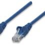 Intellinet CABLE PATCH 2.0m( 7.0f) Cat 5e UTP AZUL - Cable for Conmutador, Módem, Router, Panel de conexión, Enchufe de pared, Dispositivo de red - 1Gbit/s - Cable de conexión - Oro Contacto chapado - Azul CABLE DE RED PATCH CAT5E RJ45 2.0M AZUL - Intellinet