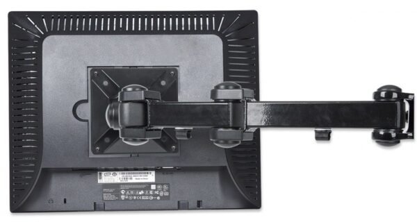 Soporte con Brazos Manhattan  de Doble Movimiento para 2 Monitores hasta 24', max. 12KGs, Negro ARTICULADO 13  A 24  6 KG X BRAZO - Manhattan - Image 3
