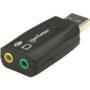 Manhattan Caja de sonido externa - Manhattan Adaptador de Audio 3-D USB de Alta Velocidad ADAPTADOR CONVERTIDOR TARJETA SONIDO 5.1 USB A 3.5MM - Manhattan