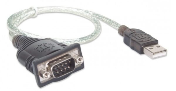 CABLE ADAPTADOR CONVERTIDOR USB A SERIAL DB9 RS232 45CM BLISTER USB A SERIAL DB9 RS232 45CM BLISTER - Manhattan - Image 2