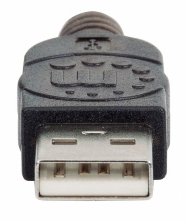 Cable Manhattan  USB A Macho - USB A Hembra, 10 Metros, Negro ACTIVA ENCADENABLE X3 M-H - Manhattan - Image 3