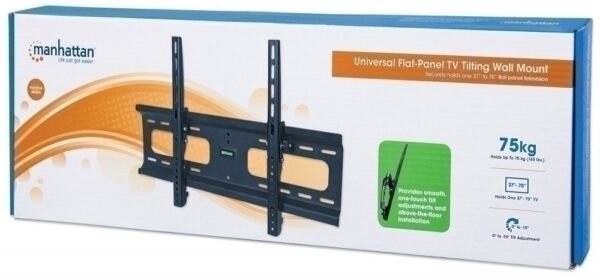 Manhattan Soporte de Pared - Manhattan Montaje Universal en pared para monitores de TV planos con ajuste vertical SOPORTEPARED MONITOR PANTALLA AJUSTE VERTICAL 37IN A 70IN 75KG - Manhattan - Image 4