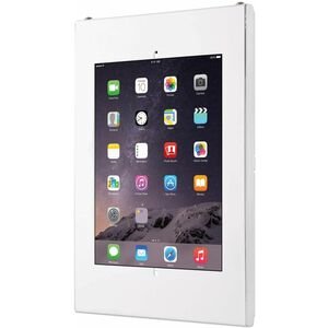Soporte Tableta antirrobo, Pared, Blanco – 24.6cm a 26.7cm (10.5″) para pantalla plana – 75 x 75 – Compatible con Montura VESA – Acero de algo grado, Plástico, Acero – 1 SOPORTE TABLETA O IPAD 9.7 A 10 5 IN ANTIRROBO MONTAJE – Manhattan