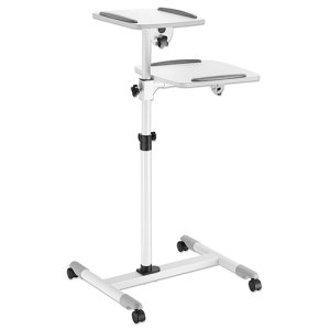 SOPORTE PROYECTOR Y LAPTOP TIPO CARRO DOS BANDEJAS CARGA 10KG C/ SOPORTE PROYECTOR Y LAPTOP TIPO CARRO DOS BANDEJAS CARGA 10KG C/ – Manhattan