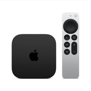 TV de Internet Apple TV 4K – 64GB HDD – LAN inalámbrica Cable Included – Negro – Siri – HDR10, HDR10+, HLG – Dolby Digital 5.1, Dolby Digital Plus 7.1 Surround, Dolby Atmos – Transmisión en tiempo real – 4K UHD – 2160p – H.264, MPEG-4, M4V, MP4, MOV, AVC, HEVC – AAC-LC, HE-AAC v1, AAC, MP3, Apple Lossless, FLAC, AIFF, WAV, MP3 VBR, AC3, EAC3 – JPEG, GIF, TIFF, HEIF – HDMI – USB APPLE TV 4K WIFI CON 64 GB.