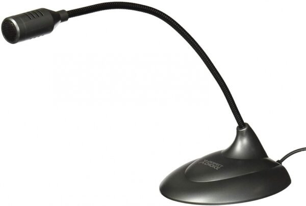 Microfono para Streaming y Conferencias Flexible y sonido 360° | PERFECT CHOICE MICROFONO PERFECT CHOICE FLEXIBPARA ESCRITORIO NEGRO - Perfect Choice - Image 2