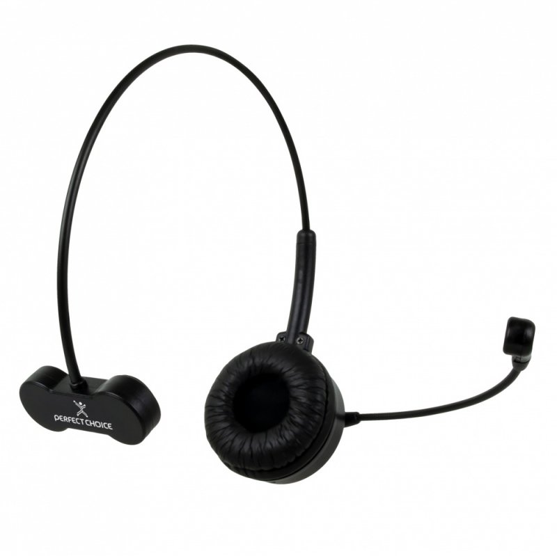 Audifonos Bluetooth Inalámbricos Flexible para Oído Izquierdo | PERFECT CHOICE DIADEMA BT MONO CON MICROFONOFLEXIBLE 10 HORAS DE USO – Perfect Choice