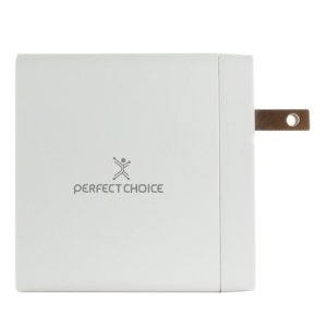 Adaptador de Corriente 65W para Laptops y Dispositivos MóvilesUSB tipo C + USB A   | PERFECT CHOICE CARGADOR DE PARED DE 65W USB YTYPE C LAP TOP TABLET Y SMARTPHO – Ct