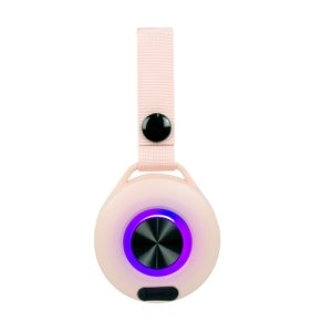 Bocina Bluetooth Inalámbrica Portátil Luz RGB Función TWS Handy  Rosa| PERFECT CHOICE BOCINA PORTATIL INALAMBRICA RGBHANDY – ROSA – Perfect Choice