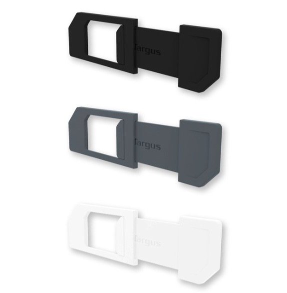 Cubierta Targus AWH012US – para Cámara Web de Laptop – Paquete de 3 – Negro – Blanco – Gris SPY GUARD  3 PACK NEGRO GRIS BLANCO – Targus