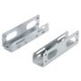 StarTech.com Adaptador Bracket de Formato Bahía de Unidad Disco Duro Interno de 3.5in Pulgadas a 5.25 - Metálico - 1 Solamente ADAPTADOR UNIVERSAL MONTAJEDISCO DURO DE 3.5 IN A 5.25IN - StarTech.com