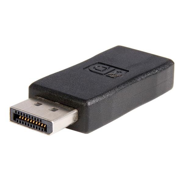 StarTech.com Adaptador DisplayPort a HDMI – Conversor Adaptador de Video Compacto DP 1.2 a HDMI 1080p VESA – Cable Convertidor Pasivo – 1920 x 1200 Supported – Negro ADAPTADOR CONVERTIDOR VIDEODISPLAYPORT A HDMI M/H – StarTech.com
