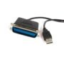 StarTech.com Cable de 3m Adaptador de Impresora Centronics a USB A - Cable for Impresora, Computador, PC - Negro CABLE 3M ADAPTADOR IMPRESORACENTRONICS A USB A    .