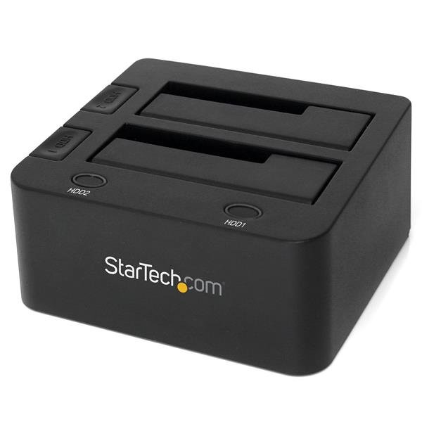 Docking Station Startech.com USB 3.0 para 2 Discos Duros, 2.5’/3.5′, SATA 2 BAHIAS HDD SATA 2 5 O 3 5 – StarTech.com