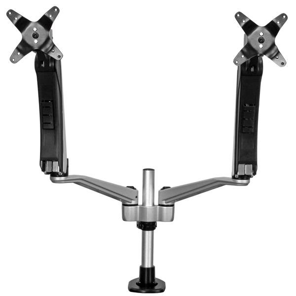 StarTech.com Soporte con Brazos Móviles para 2 Monitores hasta 30′, hasta 20KGs CON BRAZOS MOVILES APILABLE     .