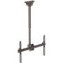 StarTech.com Soporte de Techo para TV - Soporte VESA de Cielo Raso para TV de 32" a 75" - Mástil de Altura Ajustable - Altura ajustable - 1 Pantalla(s) admitidas - 81.3cm a 190.5cm (75") para pantalla plana - 50kg Capacidad de carga - 600 x 400, 400 x 200, 400 x 400, 300 x 300, 200 x 200, 600 x 300, 600 x 200, 400 x 300, 300 x 200, 200 x 400, 200 x 300 - Acero - 1 Solamente BASE SOPORTE VESA AJUSTABLE  TTECHO PARA PANTALLAS 37 A 70 - StarTech.com