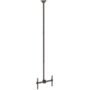 StarTech.com Soporte de Techo para TV - Soporte VESA de Cielo Raso para TV de 32" a 75" - Mástil de Altura Ajustable - Altura ajustable - 1 Pantalla(s) admitidas - 190.5cm (75") para pantalla plana - 50kg Capacidad de carga - 200 x 200, 300 x 300, 400 x 200, 400 x 400, 600 x 400 - Acero - 1 Solamente SOPORTE DE TECHO VESA PARA TVDE 32 A 70IN CON MASTIL DE 3M