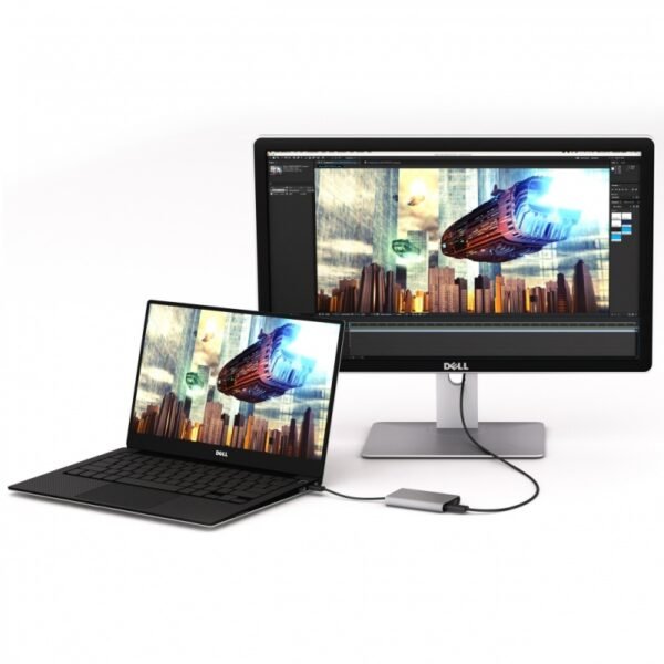 StarTech.com Adaptador de Video Thunderbolt 3 a Doble HDMI 4K 60Hz Compatible con Mac y Windows - Cable for Monitor, MacBook Pro, Portátil, Computador - 40Gbit/s - Admite hasta4096 x 2160 - Plata ADAPTADOR VIDEO THUNDERBOLT 3 AA DOBLE HDMI 4K60 MAC Y WIN - Image 5