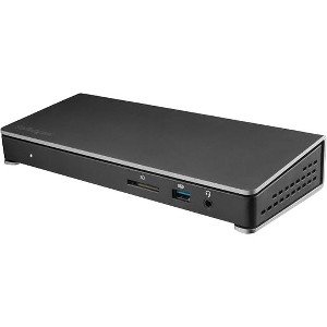 StarTech.com Docking Station Thunderbolt 3 con Lector de Tarjetas de Memoria SD, 5x USB 3.0, 2x Thunderbolt 3, Negro CON LECTOR SD USBC 2X4K PD 85W