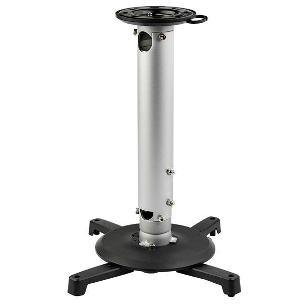 StarTech.com PROJCEILMNT2 Soporte Universal de Techo para Proyector – con Extensión hasta de 577.7mm – 15kg Capacidad de carga – Acero, Aluminio – 1 Solamente SOPORTE DE TECHO PARA PROYECTOCON EXTENSION HASTA DE 577 7MM – StarTech.com