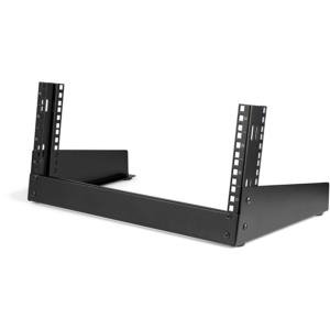 StarTech.com Rack 4U de 19″ de Marco Abierto para Sobremesa con 2 Postes – Gabinete Rack con Capacidad de 42kg – Tuercas/Tornillos Jaula – Acero – 40.01kg Capacidad máxima de peso RACK DE ESCRITORIO 4U Y 2 COLUMNAS – MARCO ABIERTO – CAP. 30KG – StarTech.com