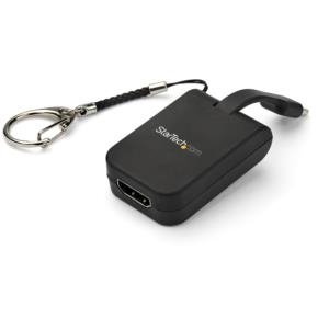 Adaptador Portátil StarTech.com – USB-C a HDMI – Macho/Hembra – 4K – 30Hz – Llavero PORTáTIL – 4K 30HZ – CON LLAVERO