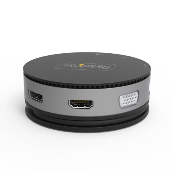 StarTech.com Docking Station DKT31CHDVCM USB-C, 2x USB 3.0, 1x USB-C, 1x HDMI, Negro/Gris VGA - PD/USB/GBE - DOCK PORTáTIL - Image 2