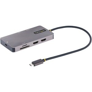 ADAPTADOR MULTIPUERTOS USB-C A 2X HDMI PD 100W HUB USB RED – StarTech.com