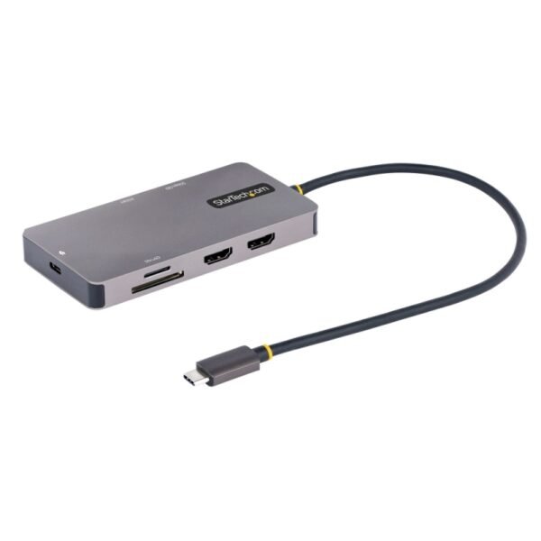 ADAPTADOR MULTIPUERTOS USB-C A 2X HDMI PD 100W HUB USB RED - StarTech.com - Image 9