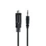 StarTech.com Cable Adaptador 1m Serial DB9 a 3.5mm para la Configuración de Dispositivos Seriales - Cable RS232 DB9 Serial macho a 3.5 mm - Cable for Proyector, Digital Signage, TV, Dispositivo de audio, Computador - Apantallado - Níquel Conector chapado - 28 AWG - Negro CABLE DE 1M DE 3.5MM A DB9SERIAL RS232 MACHO