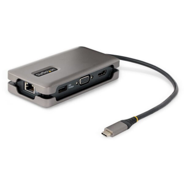 ADAPTADOR MULTIPUERTOS USB-C HDMI VGA HUB USB DE 3 PUERTOS - StarTech.com