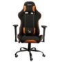 Silla Gamer XZeal XZ25 - Soporta 100Kg - Negro con Naranja ELA/180 GRADOS/SOPORTE LUMBAR/SUPER - Xzeal Gaming