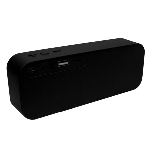 Vorago BSP-150 1.0 Pórtatil Bluetooth Sistema de Altavoces - Negro - 100Hz a 18kHz - Batería Recargable - USB VORAGO BOCINA BSP-150 BLUETOOTH MSD/USB/3.5MM TELA NEGRO - Vorago - Image 3