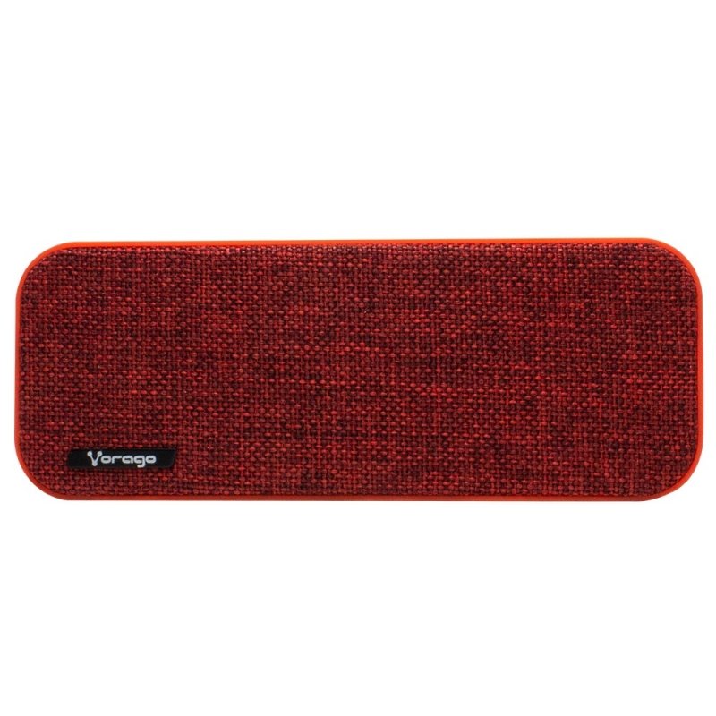 Vorago BSP-150 1.0 Pórtatil Bluetooth Sistema de Altavoces – Rojo – 100Hz a 18kHz – Batería Recargable – USB VORAGO BOCINA BSP-150 BLUETOOTH MSD/USB/3.5MM TELA ROJO