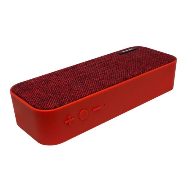 Vorago BSP-150 1.0 Pórtatil Bluetooth Sistema de Altavoces - Rojo - 100Hz a 18kHz - Batería Recargable - USB VORAGO BOCINA BSP-150 BLUETOOTH MSD/USB/3.5MM TELA ROJO - Image 2