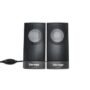 Vorago SPK-106 2.0 Pórtatil Sistema de Altavoces - 6W RMS - Negro - 20Hz a 20kHz - USB BOCINAS VORAGO SPK-106 NEGRO USB PASIVAS PARA COMPUTADORA 2.0 - Vorago