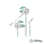 Auricular Perfect Choice Easy Line Cableado Auricular Estéreo - Blanco, Verde - Binaural - Intrauditivo - 32Ohm - 20Hz a 20kHz - 120cm Cable - Uni Direccional Micrófono - Mini-phone (3.5mm) AUDIFONOS CON MICROFONODESMOTABLE - BLANCO/VERDE - Perfect Choice