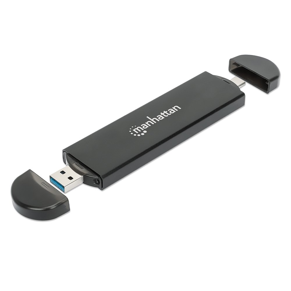 DOCKING USB-C 12PTOS 3 HDMI USB -C PD USB-C 4 USB RED LECTOR – Manhattan