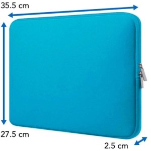 FUNDA DE NEOPRENO PARA LAPTOP 1 4.0IN BASICA AZUL BROBOTIX – Probotix