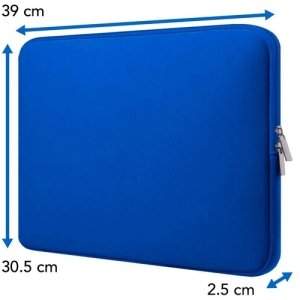 FUNDA DE NEOPRENO PARA LAPTOP 1 5.6IN BASICA AZUL MARINO BROBOTI – Probotix