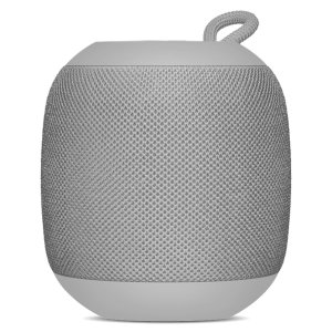 Brobotix BOCINA PORTÁTIL INALÁMBRICA 360º, BLUETOOTH, RADIO FM, PUERTO USB Y MICRO SD, GRIS, RECARGABLE, ALTAVOCES BOCINA BLUETOOTH FM/USB REDONDA GRIS BROBOTIX – Probotix