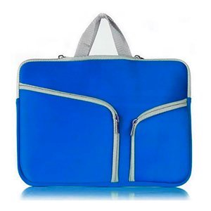 FUNDA 15.4IN P/ LAPTOP NEOPRENO C/ASAS Y CIERRES BROBOTIX AZUL REY – BROBOTIX
