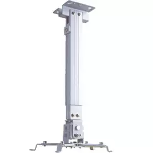 BRobotix Soporte universal techo o pared para proyector color blanco,expandible de 43 CM A 63 CM
 SOPORTE BROBOTIX PARA PROYECTOR 430-630MM BLANCO – BROBOTIX
