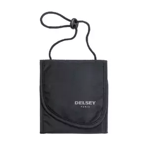DELSEY BOLSO DE SEGURIDAD NEGRO DOCUMENTOS AL CUELLO – Tonivisa