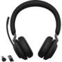 Jabra Auriculares Jabra Evolve2 65 Inalámbrico Sobre la cabeza Estéreo - Negro - Binaural - Supra-aural - Bluetooth - USB Tipo A JABRA EVOLVE2 65 . - JABRA