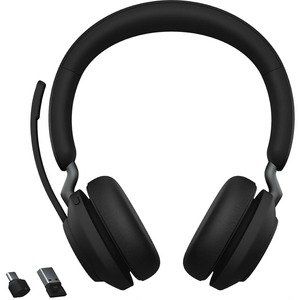 Jabra Auriculares Jabra Evolve2 65 Inalámbrico Sobre la cabeza Estéreo – Negro – Binaural – Supra-aural – Bluetooth – USB Tipo A JABRA EVOLVE2 65 . – JABRA